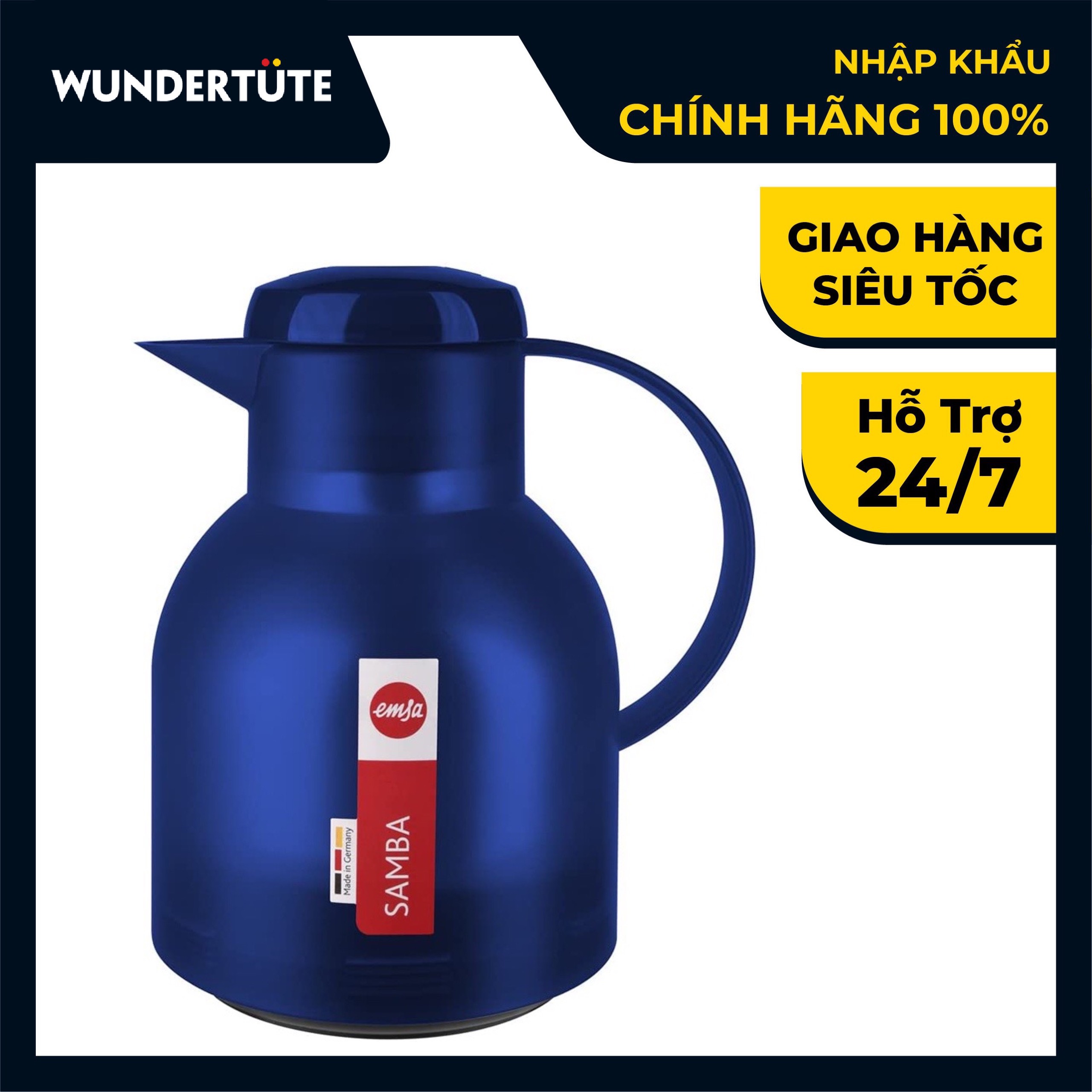 Bình Giữ Nhiệt Emsa Samba Vacuum 1L