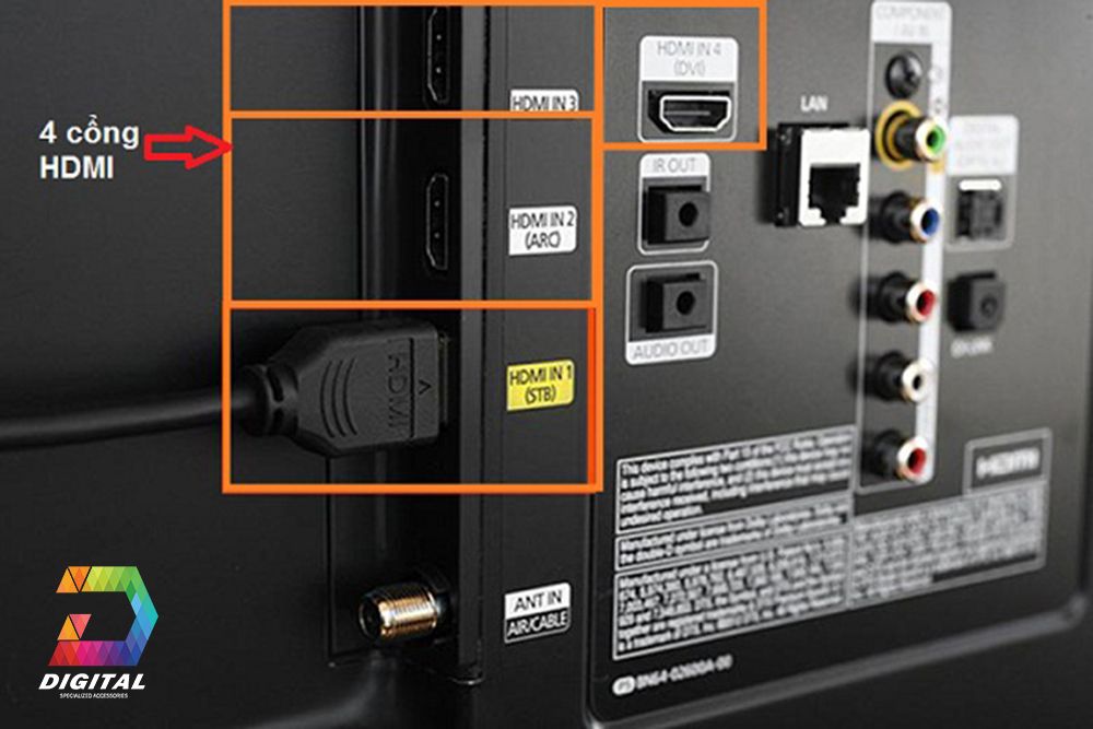 Cáp HDMI 2 Đầu Chống Nhiễu Bọc Dây Dù
