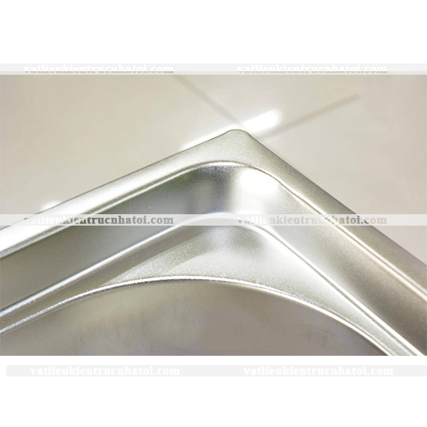 [HCM]Bồn rửa chén 2 ngăn inox – Model 7843LK