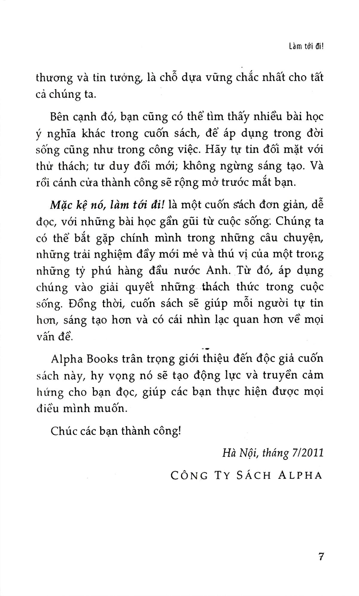Sách -  Mặc kệ nó làm tới đi