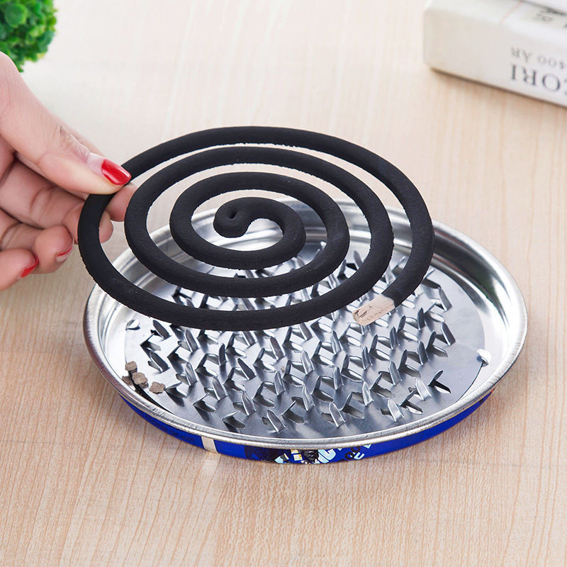 Stainless steel mosquito incense dispenser mosquito incense tray safe cover