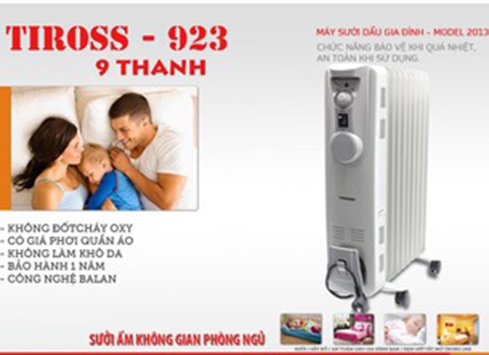 Máy sưởi dầu Tiross TS923