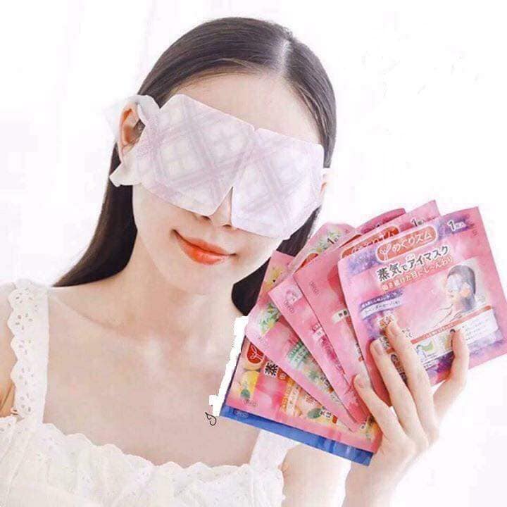 mặt nạ mắt ( làm ấm thư giãn mắt )