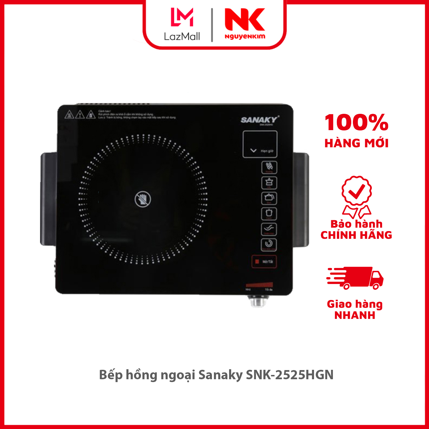 Bếp hồng ngoại sanaky snk-2525hgn