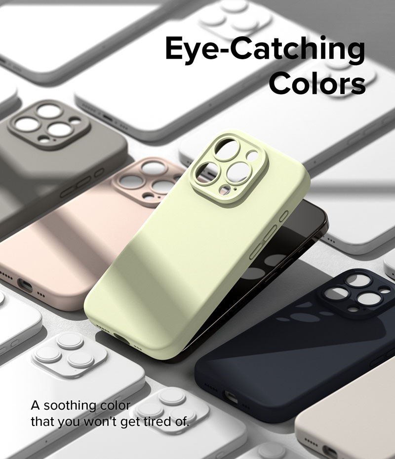 Ốp lưng iPhone 15 Pro Max/15 Pro/15 Plus/15 RINGKE Silicone Magnetic