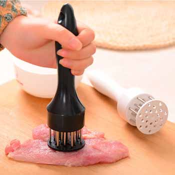 Dụng cụ đâm thịt, làm mềm thịt Meat Tenderizer - Cây dằm thịt cầm tay
