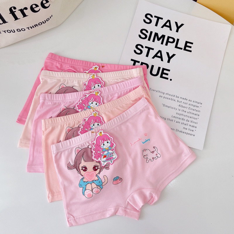 SET 5 QUẦN CHIP ĐÙI CHO BÉ (HÌNH NGẪU NHIÊN)