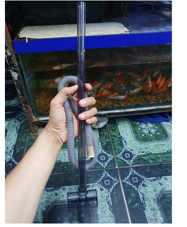 Máy bơm hút phân hồ cá dùng pin AS 615A JENECA