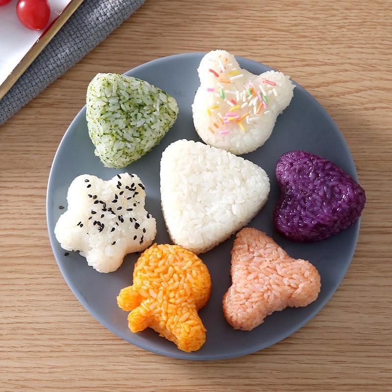 Khuôn cơm cho bé, khuôn cơm ăn dặm kiểu Nhật, khuôn cơm bento