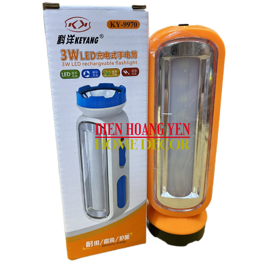Đèn Pin LED xách tay đa năng 2 trong 1