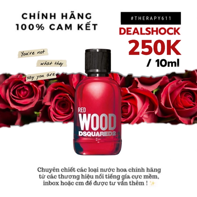 Nước Hoa Dsquared2 Red Wood Pour Femme 5ml/10ml/20ml