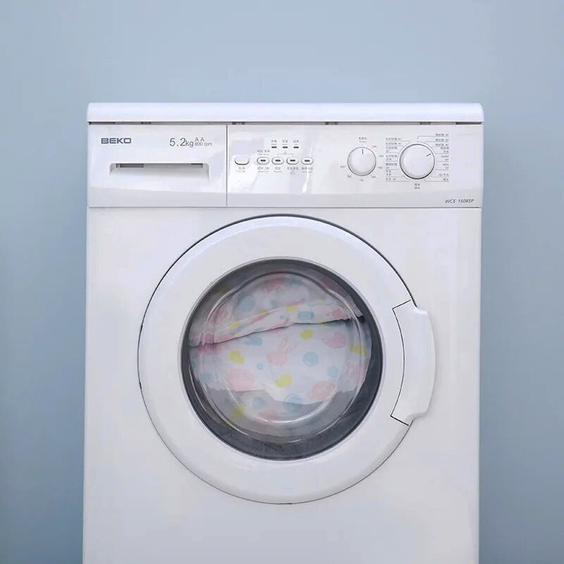 Túi lưới giặt quần áo, dụng cụ giặt giũ bằng lưới, túi lưới hoa văn giặt đồ dùng cho máy giặt, túi lưới dày giặt đồ lót, túi lưới đựng đồ có khóa kéo