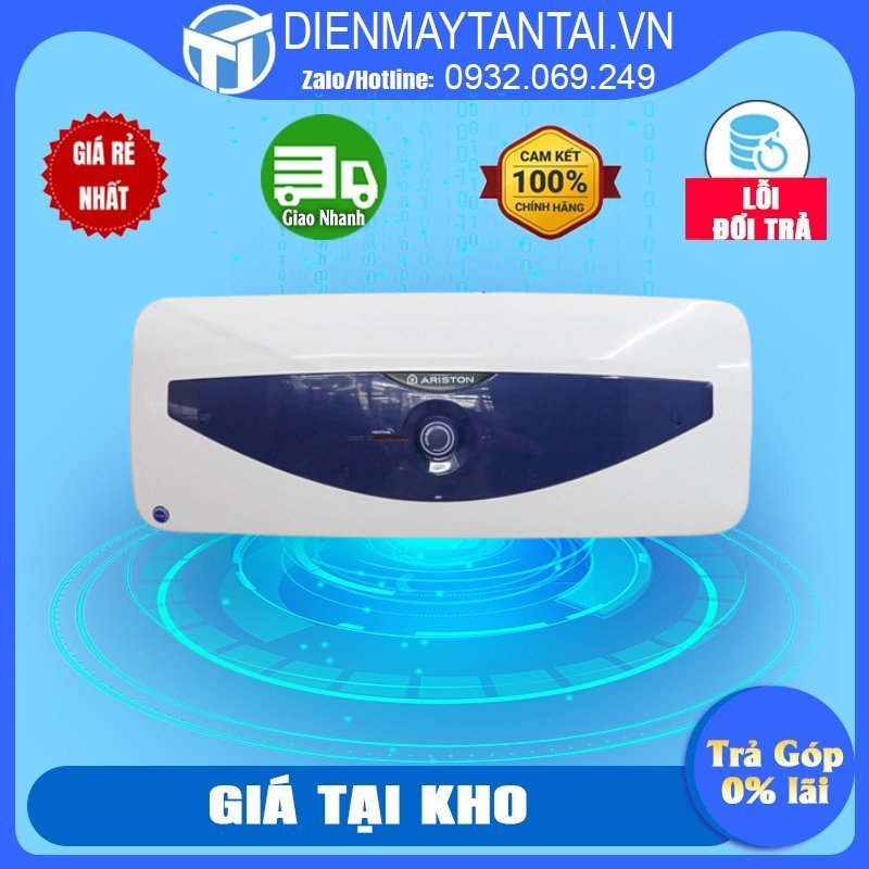 Bình nóng lạnh ariston blu 20 slim 2.5 fe - giao toàn quốc - freeship hcm