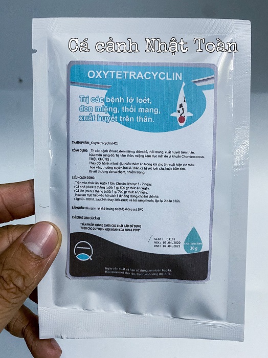 "Hoàn tiền đến 10%" OXYTETRACYCLIN HỖ TRỢ CHO CÁ ACPHARNO 30G