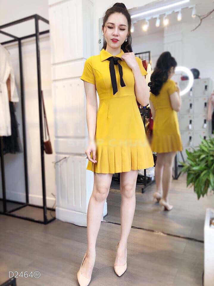 Đầm Nữ Suông Xếp Ly Thời Trang  Mới Pk Đ42
