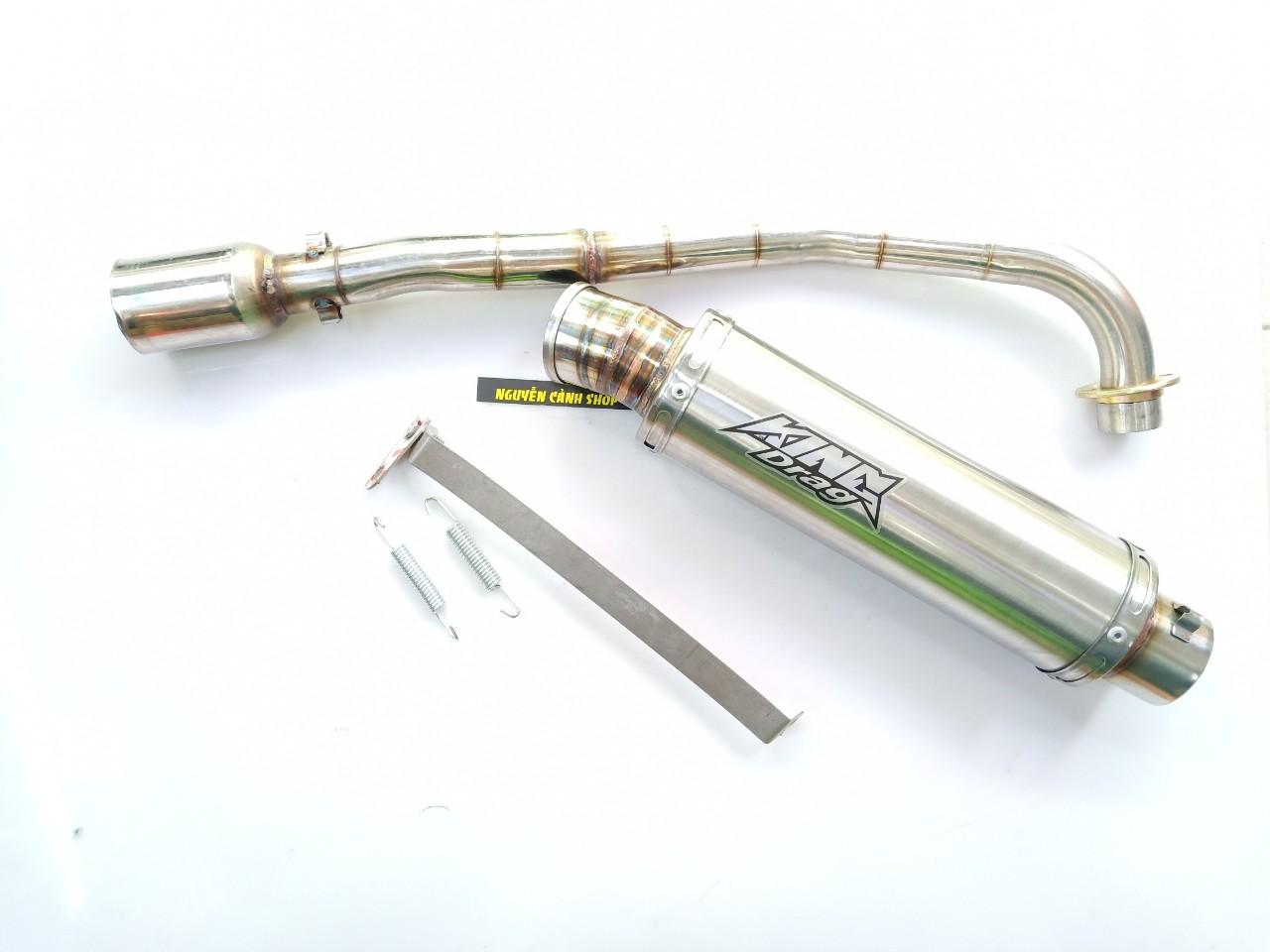 pô xe wave xe sirius king drag có cổ lò xo