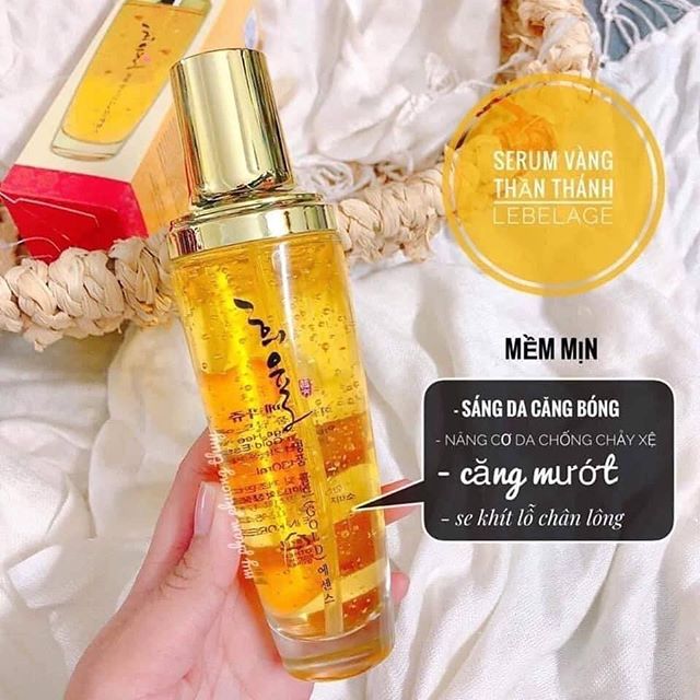 [HCM]Tinh chất se-rum vàng căng bóng Lebelage Hàn Quốc 130ml
