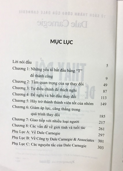 Sách - Thay Đổi Để Thành Công