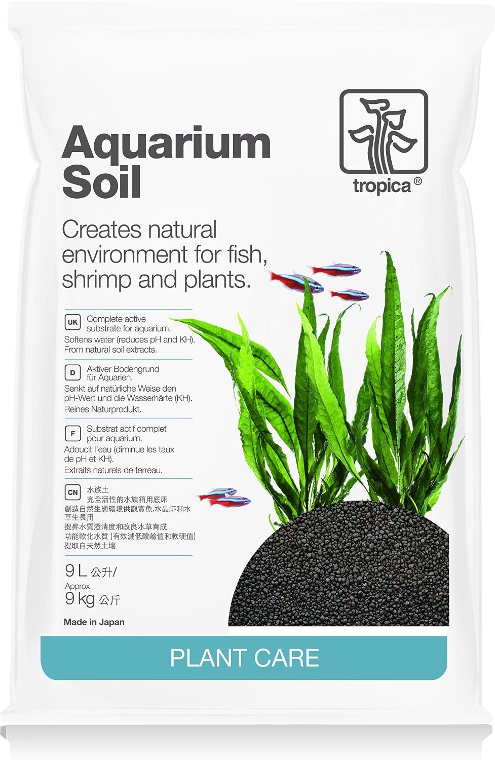 [HOÀN TIỀN 10%]PHÂN NỀN TROPICA 9LIT