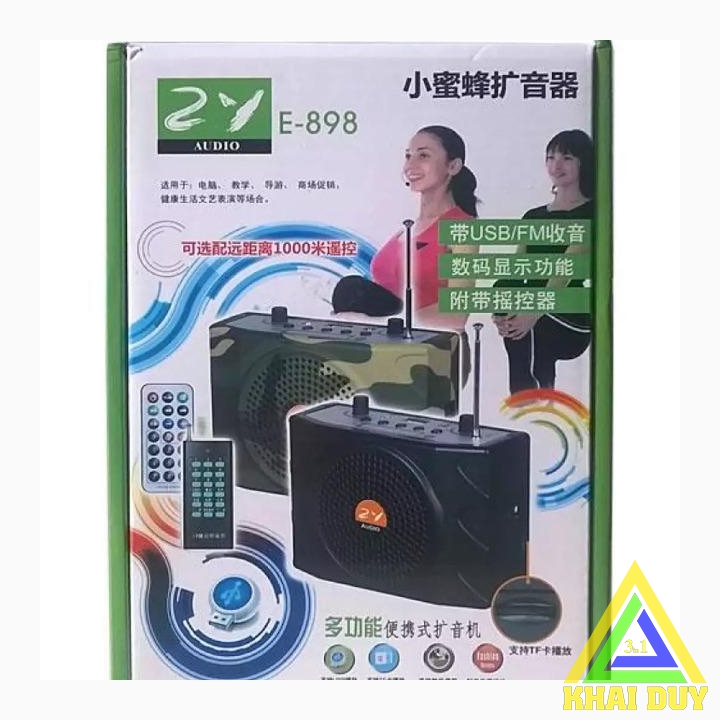 [HCM]Loa bẫy chim E898 có Bluetooth có remote