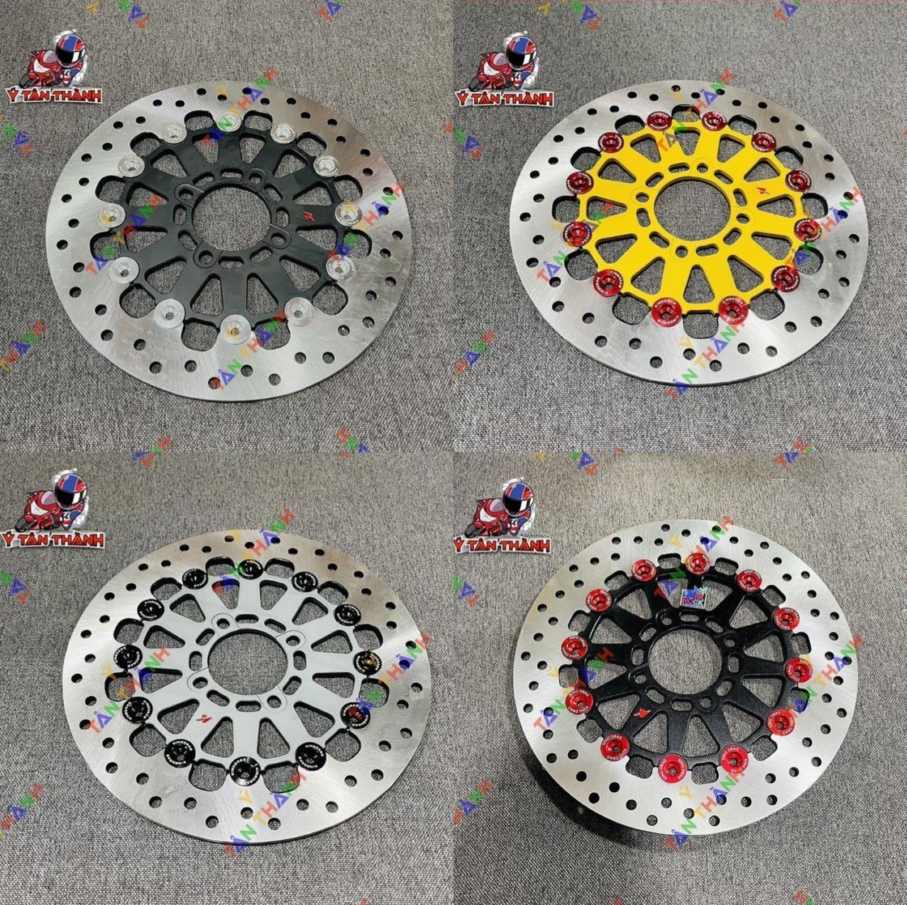 Đĩa thắng King Drag 267mm 12 long đền MS06
