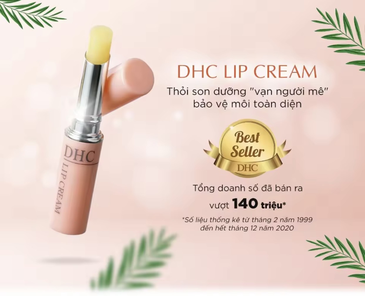 Son dưỡng môi DHC Lip Cream Nhật Bản