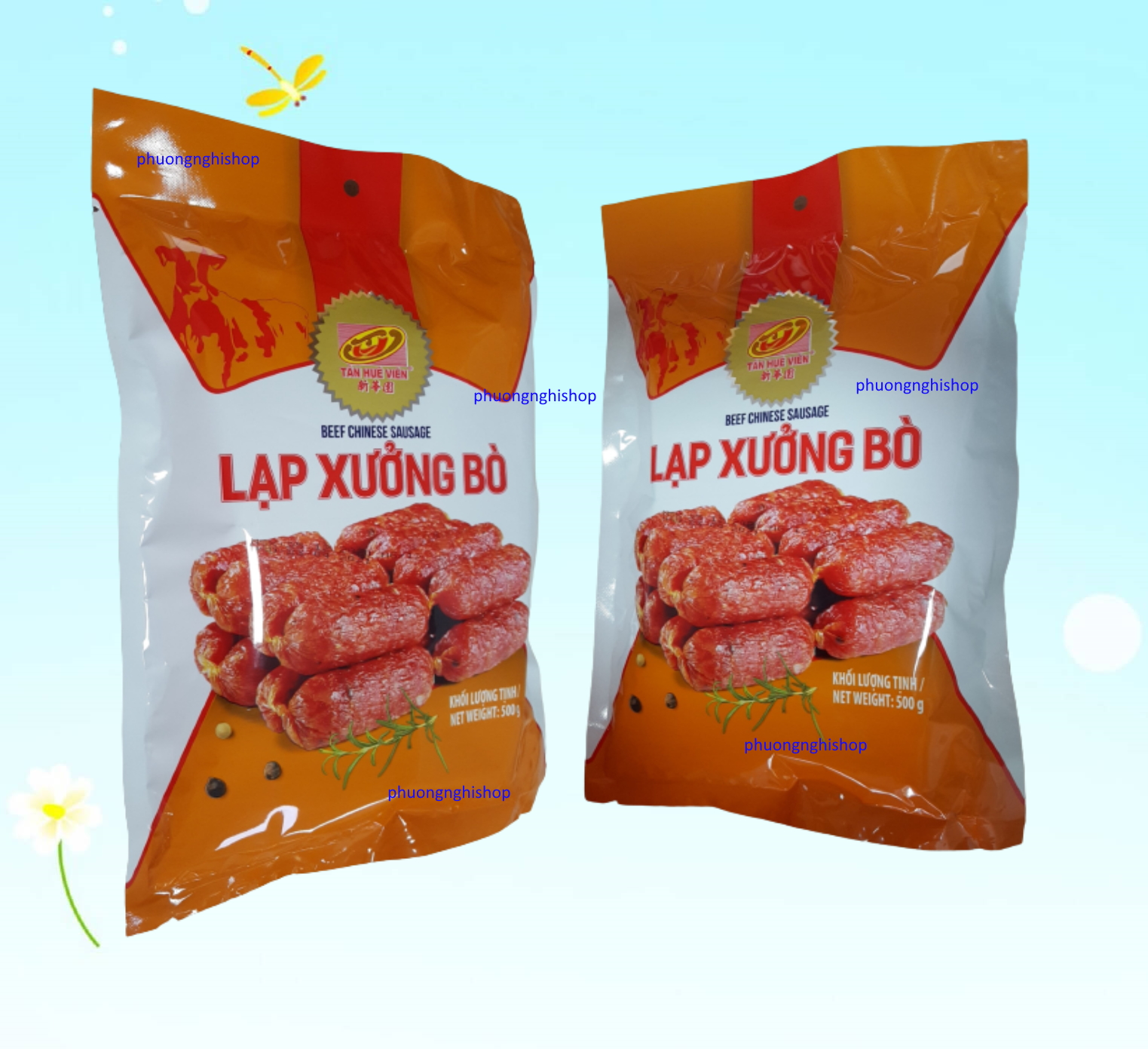 Lạp xưởng bò Tân Huê Viên