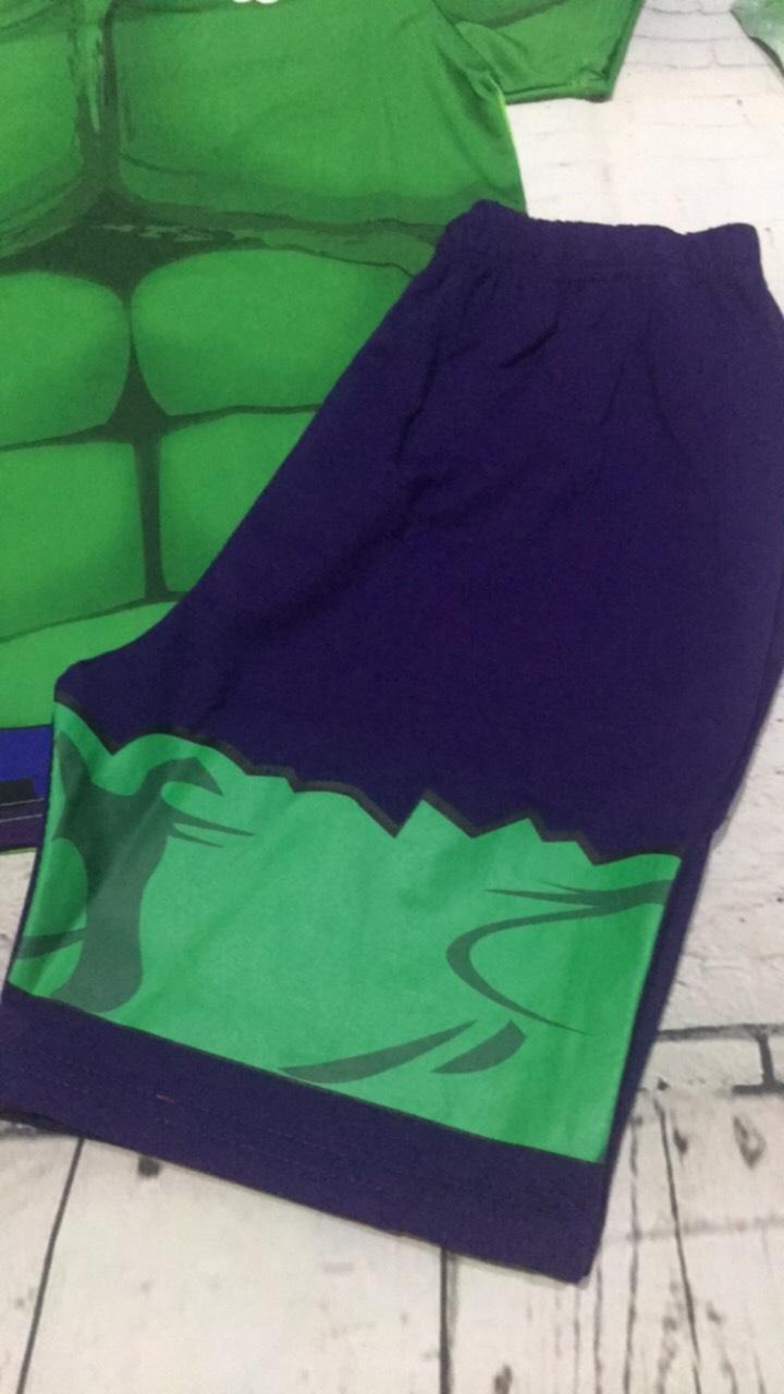 [HCM]Bộ lửng 3D hulk cơ bắp bé trai LV3