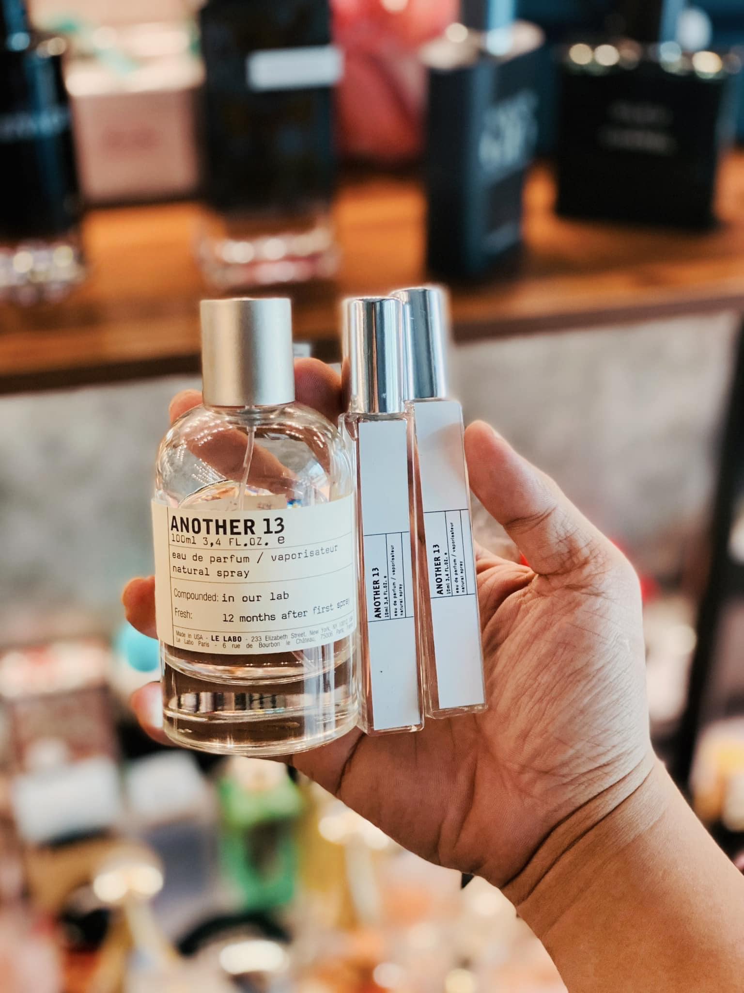 Nước Hoa Le Labo Another 13 10ml - Hương Xạ Hương, Gỗ Tuyết Tùng và Hoa Nhài - Jolie Parfum