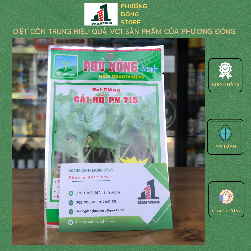 Combo 5-10 gói hạt giống rau Hạt giống cải rổ - gói 10g