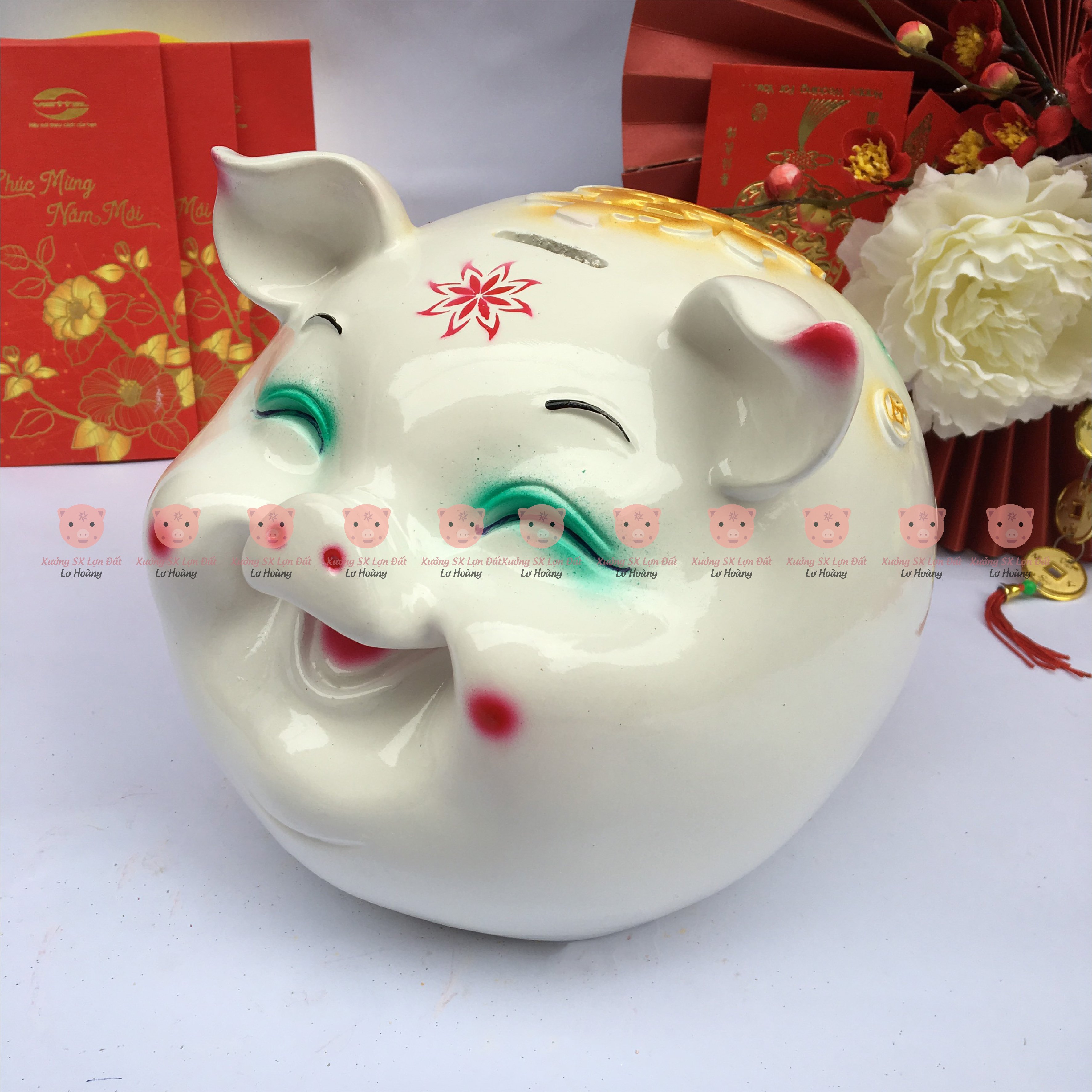 Lợn Đất Tiết Kiệm Heo Híp Hàn Quốc