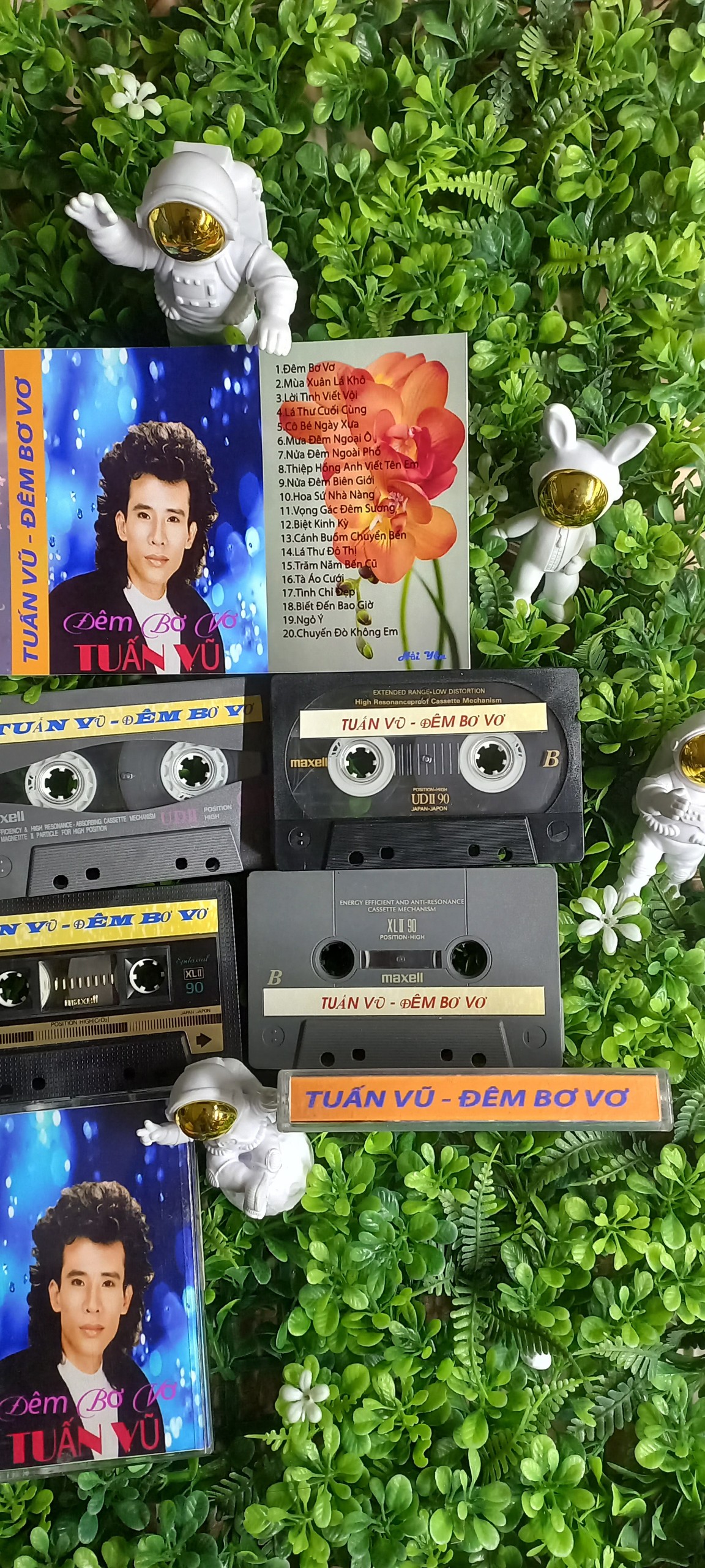 BĂNG CASSETTE TUẤN VŨ ĐÊM BƠ VƠ