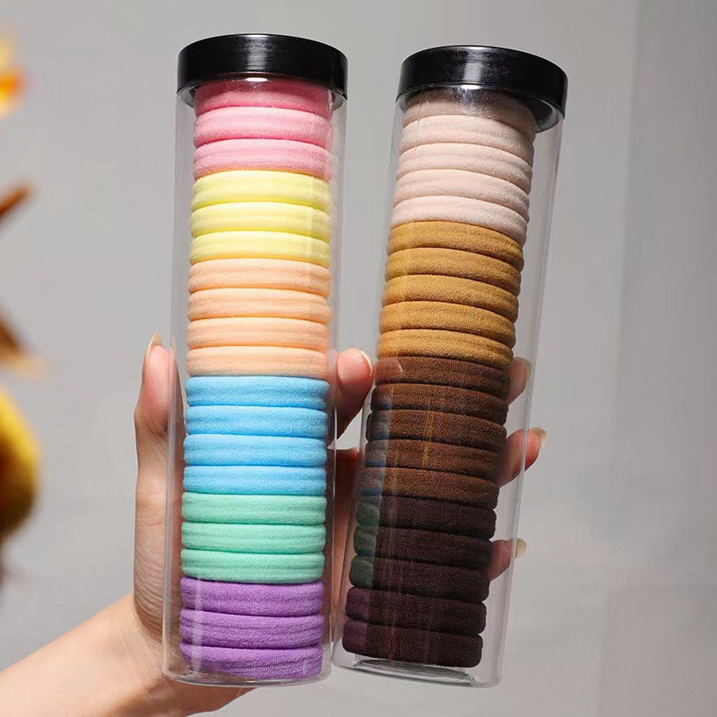 ỐNG 20 THUN / CHUN CỘT TÓC - CO GIÃN TỐT - KHÔNG ĐAU ĐẦU