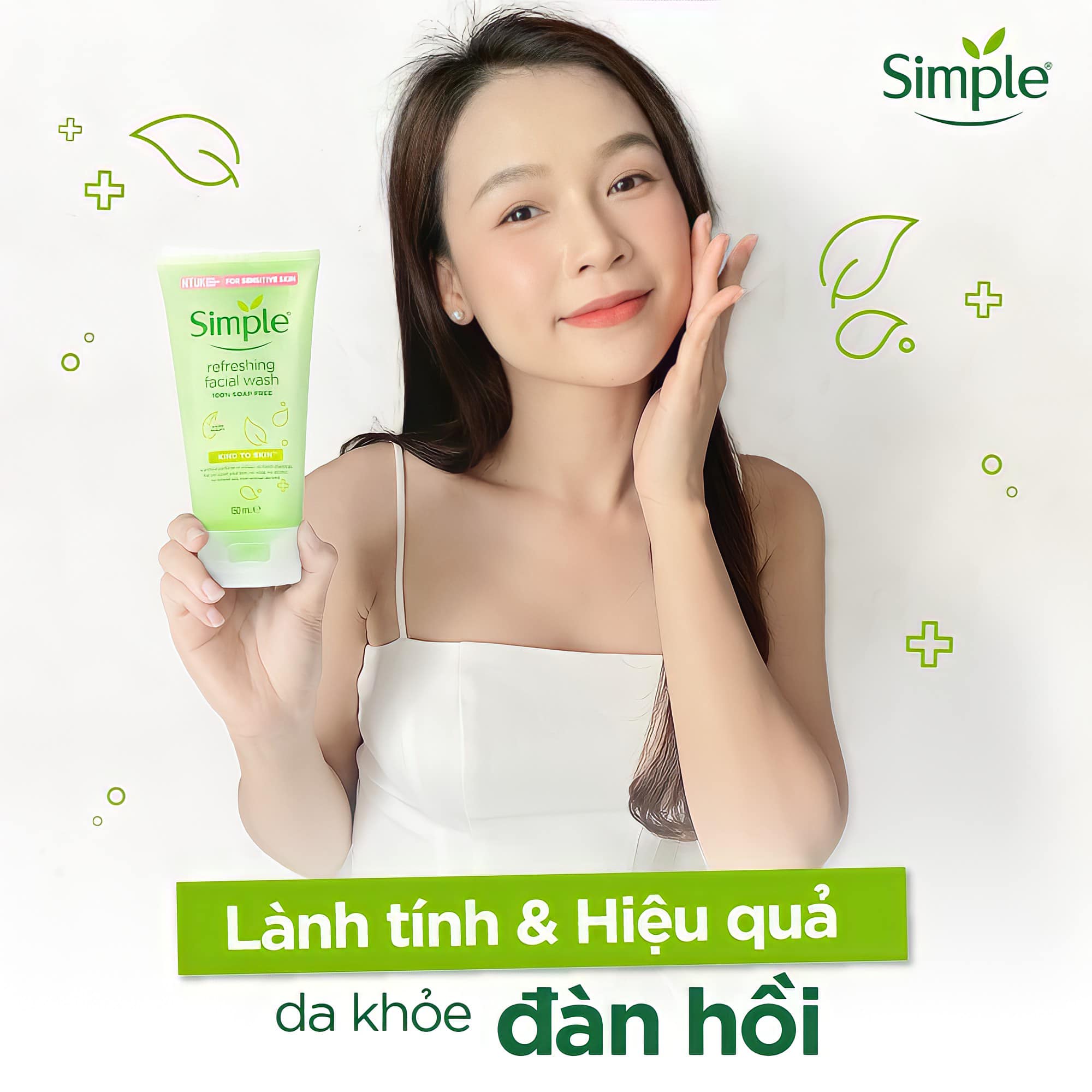 Sữa Rửa Mặt Simple Refreshing Facial Wash 150ml