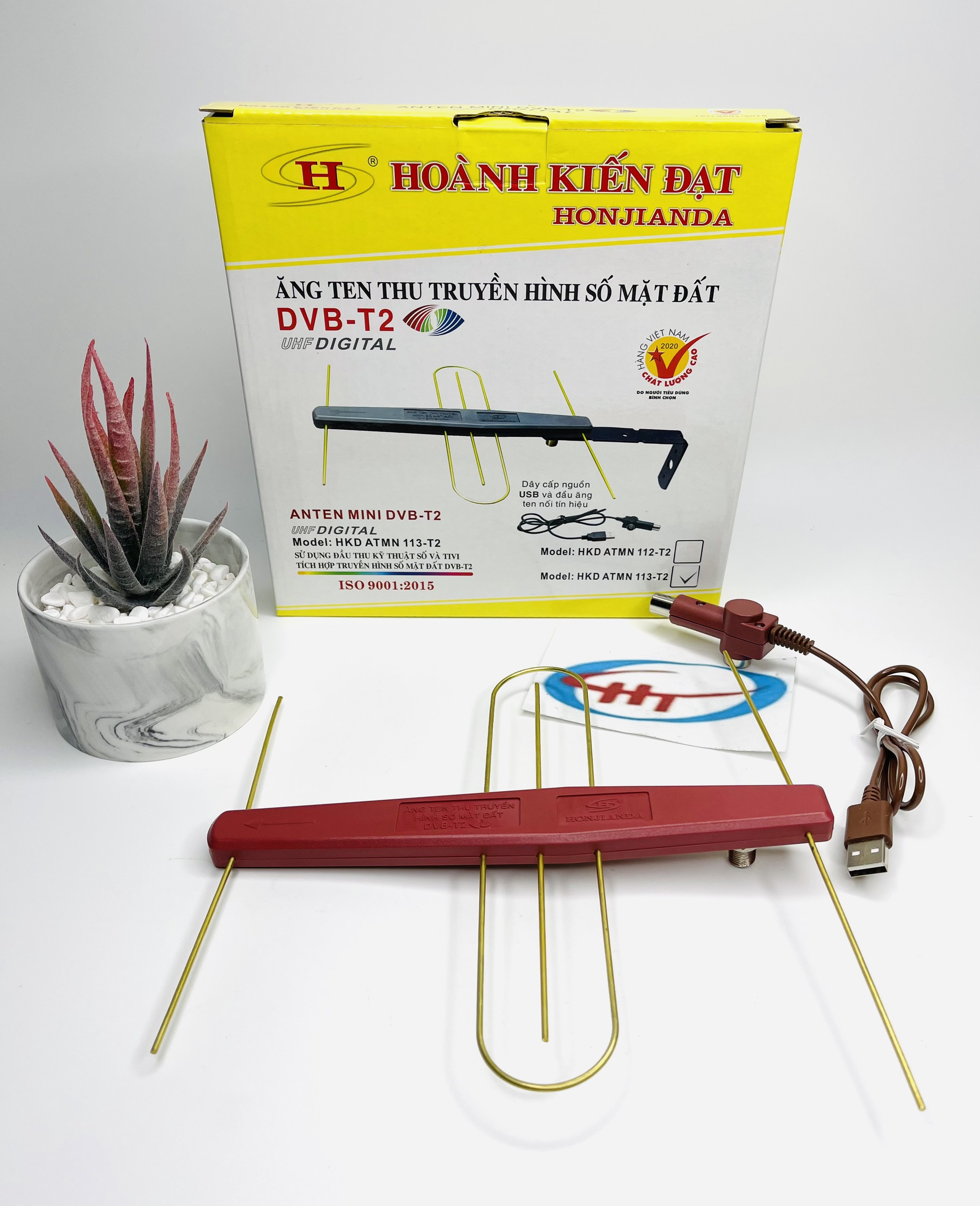 Combo Anten mini 113 + DÂY CÁP 5C 15M AVG - SP000876+SP000170