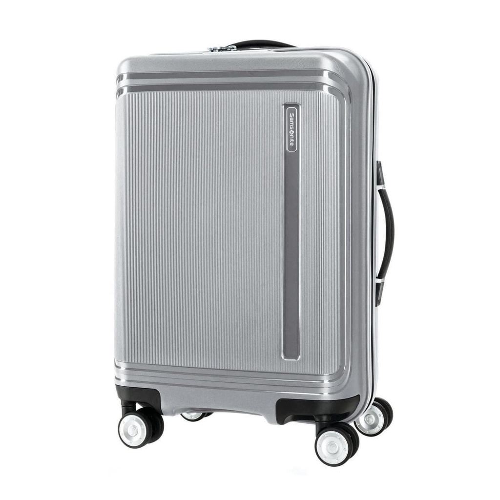 SAMSONITE Hartlan Polypropylene 55.5 cms Navy Hardsided Cabin Luggage