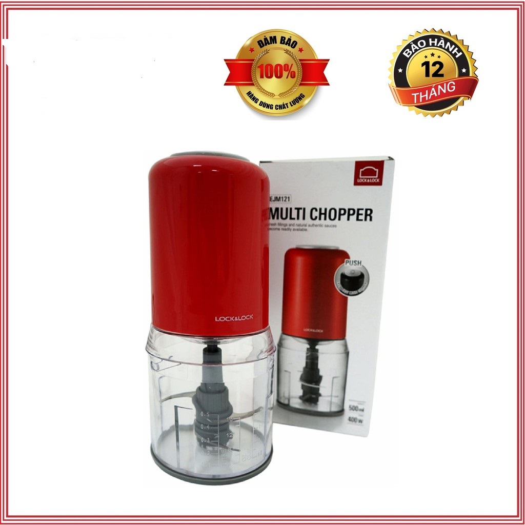[HCM]MÁY XAY SINH TỐ THỰC PHẨM LOCK&LOCK 500ml EJM121