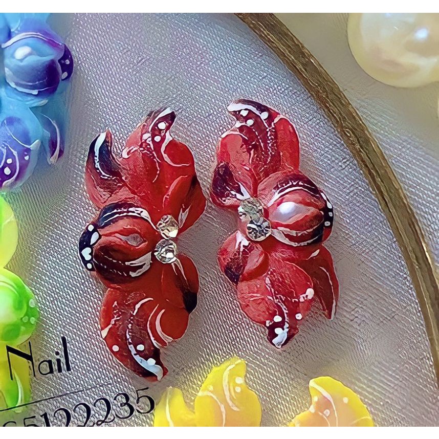 Hoa bột nail _ hoa nail đính móng(  hoa tay )