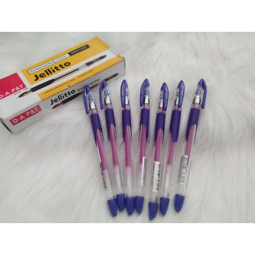 (HCM) Bút GEL Jellitto 0.4mm D-A P&T ( Xuất xứ Hàn Quốc )( Hộp 12 cây)