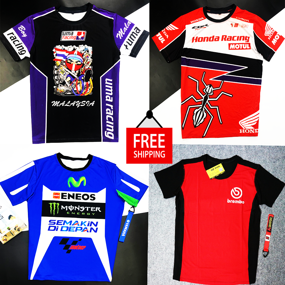 Áo Thun Xe Đua Umaracing - Honda - Yamaha Cực Thoáng Mát Vải Tốt - BẢO HÀNH TRỌN ĐỜI [ FREE SHIP ]
