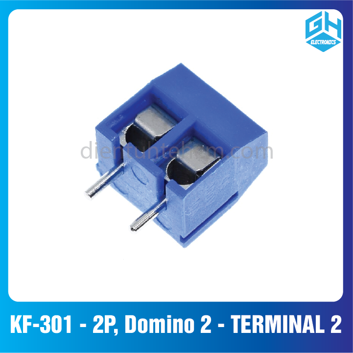 Đầu Nối KF-301 - 2P, Domino 2 - TERMINAL 2
