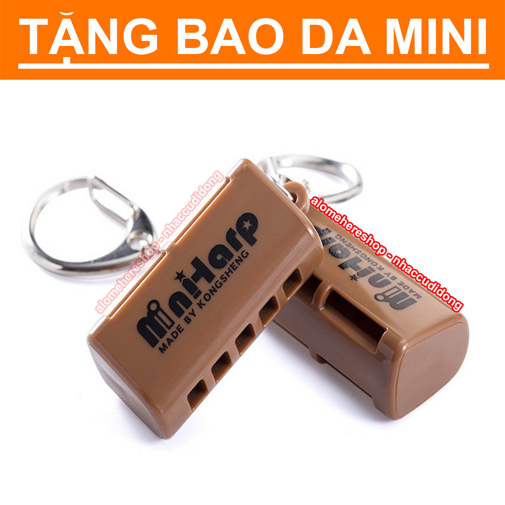 Kèn harmonica mini 5 lỗ KongSheng (Đen)