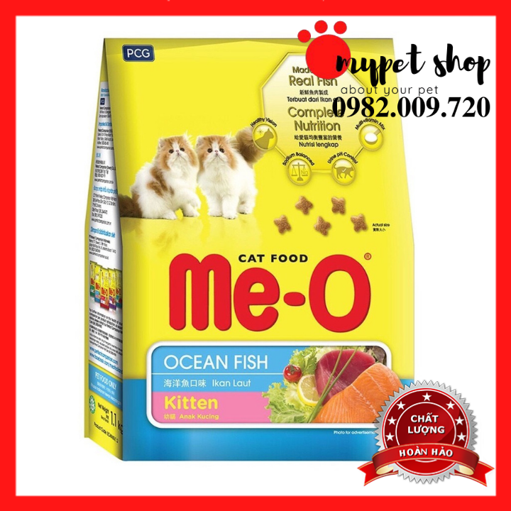 Thức ăn cho mèo con Me O Kitten 1.1kg
