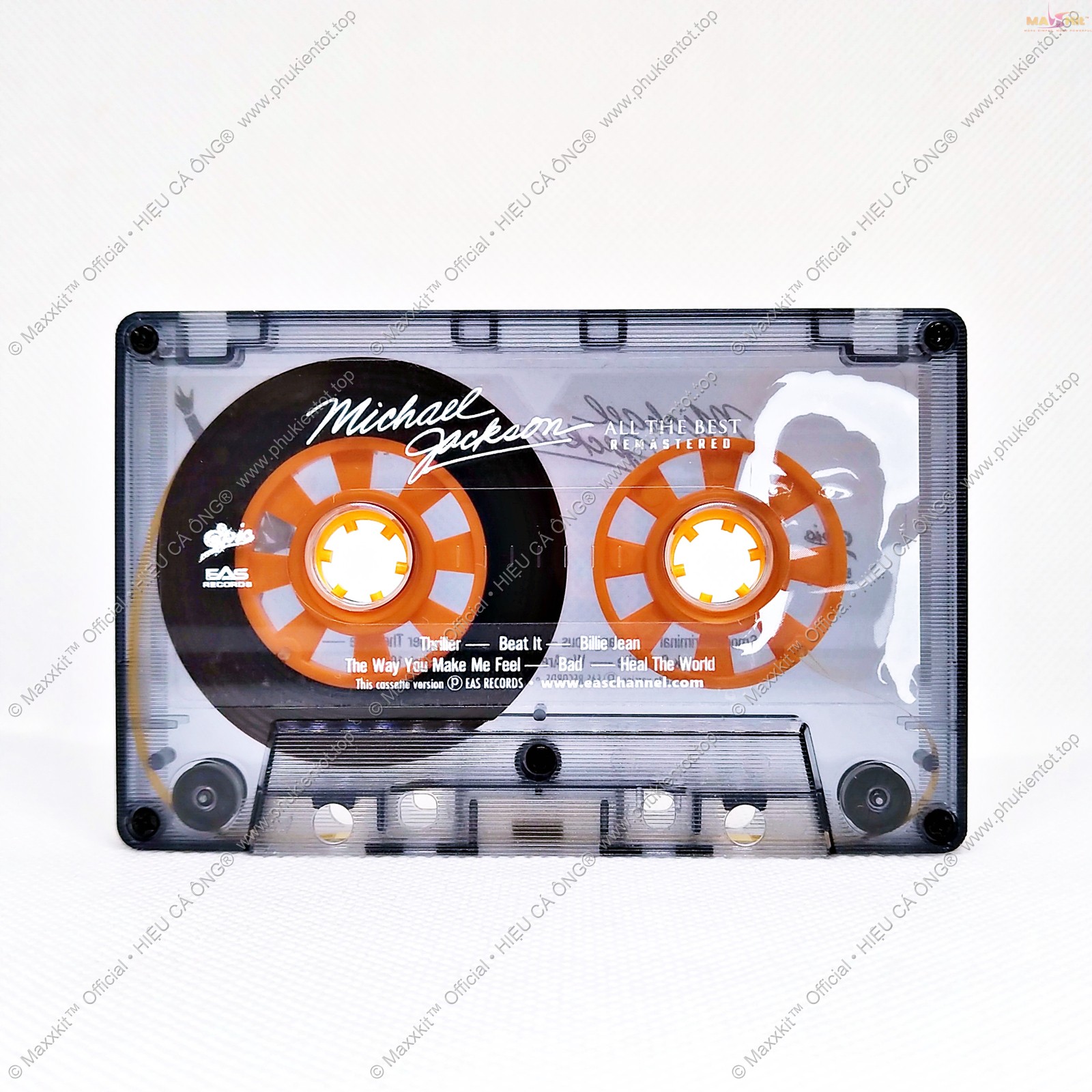 Băng cassette tape Michael Jackson - All The Best (MEGAReels Edition) - EAS Records