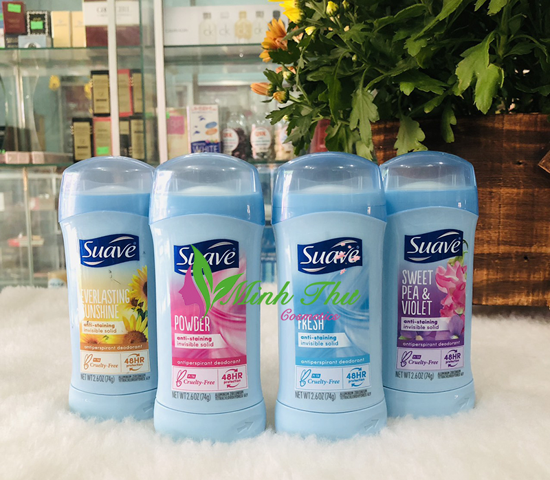 Sáp khử mùi Suave Powder 48h - 74g