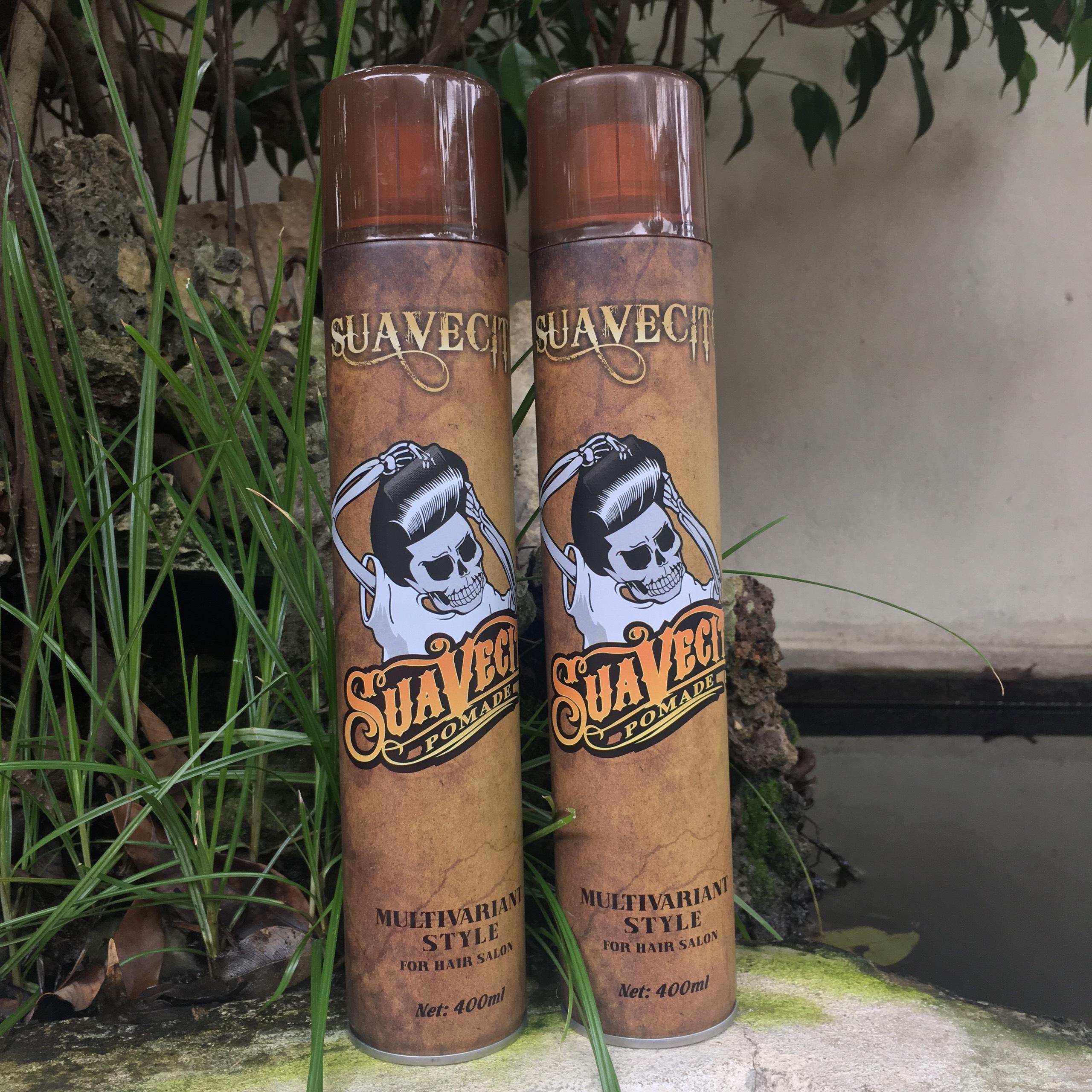 Gôm Xịt Tóc Suavecito 400ml Giữ Nếp Tốt
