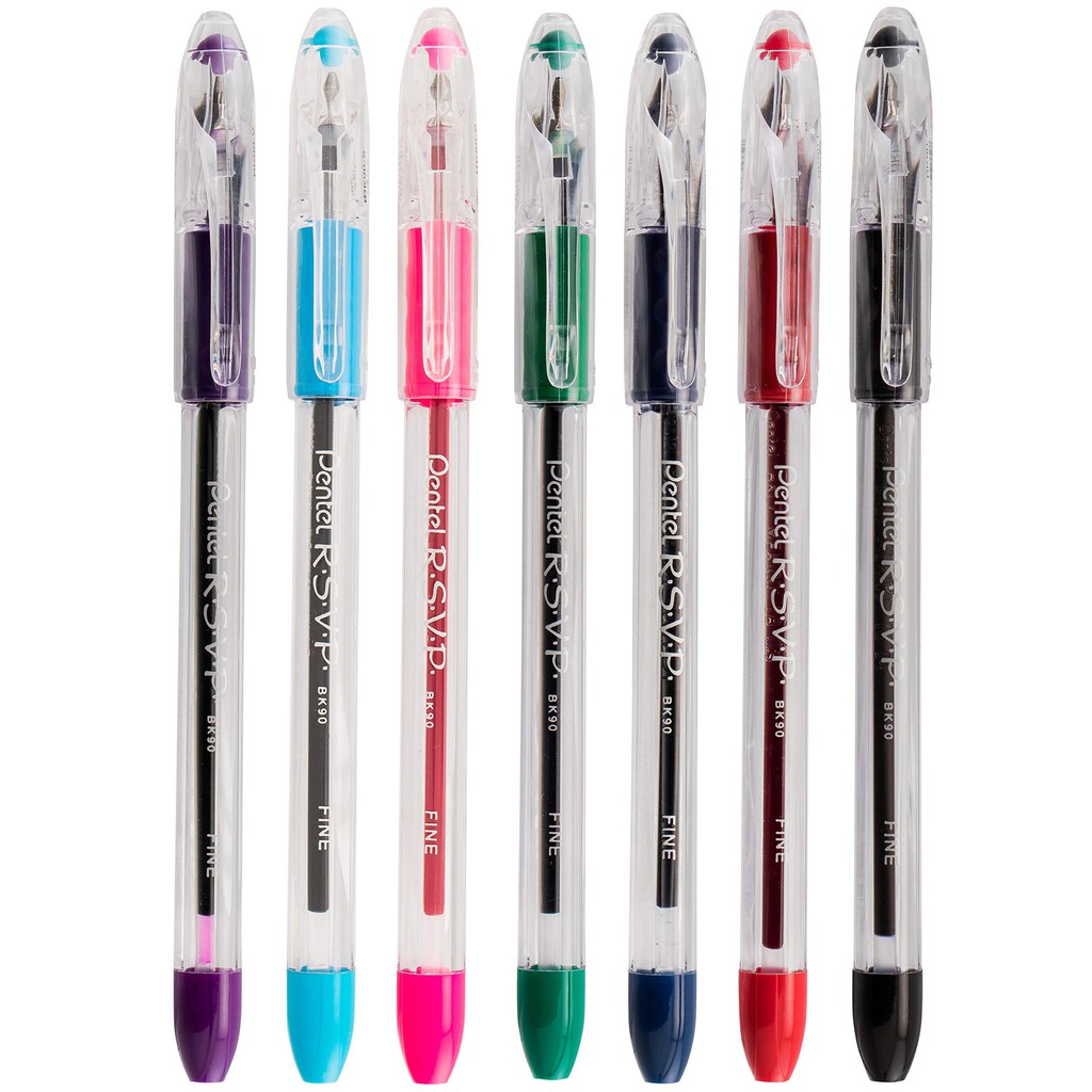 Bút bi Pentel RSVP BK90 0.7mm