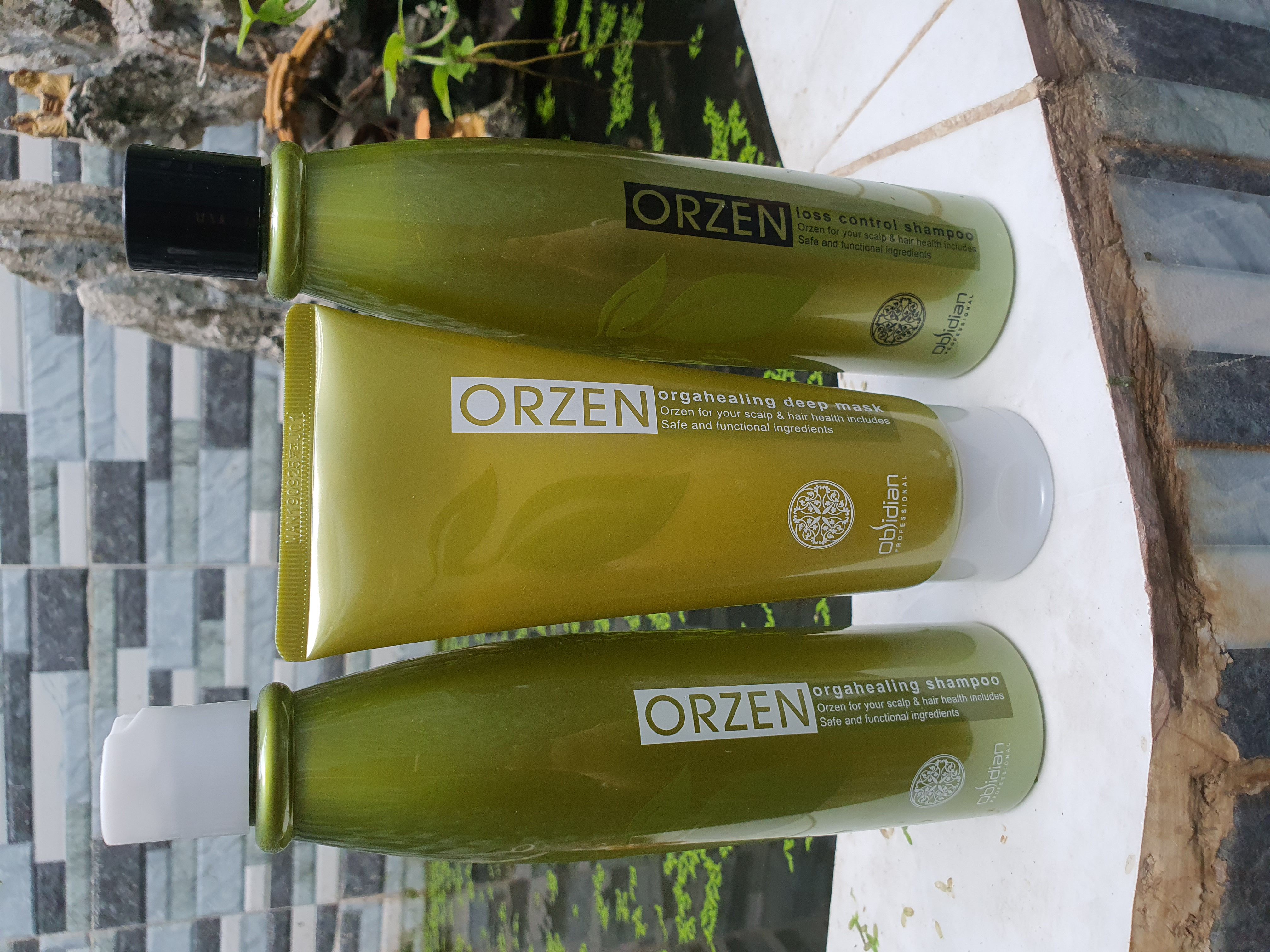 Dầu gội chống rụng mọc tóc Orzen Obsidian 320ml (KOREA)