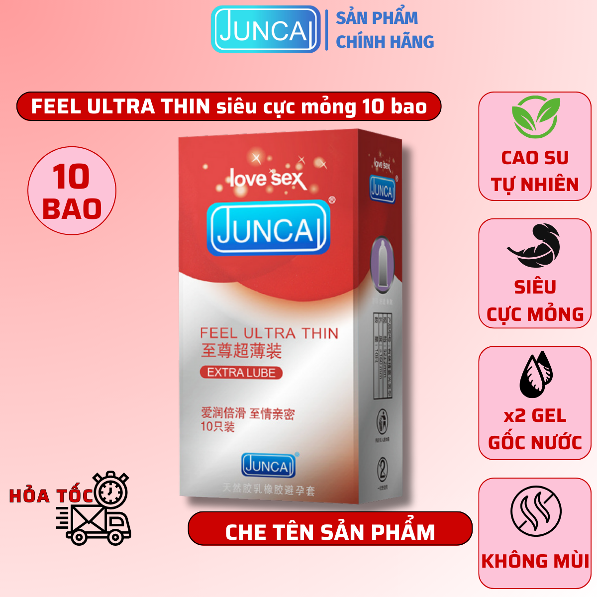 Bao cao su Durex Fetherlite Ultima siêu mỏng 12 bao