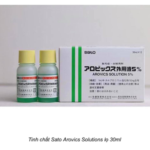 Thuốc mọc tóc SATO ( Nhật Bản)- Nội địa Nhật Bản
